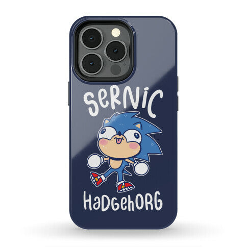 Derpy Sonic Sernic Hadgehorg Phone Case